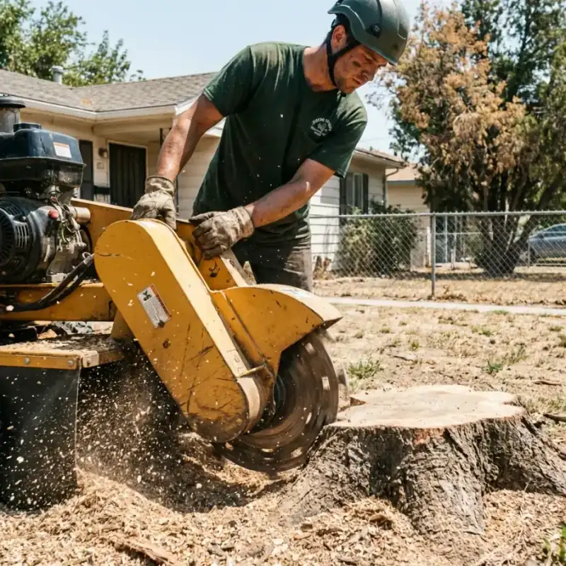 Johns Creek stump grinding
